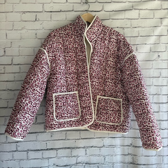 Jackets & Blazers - Ditzy‎ Floral Quilted Women's Jacket